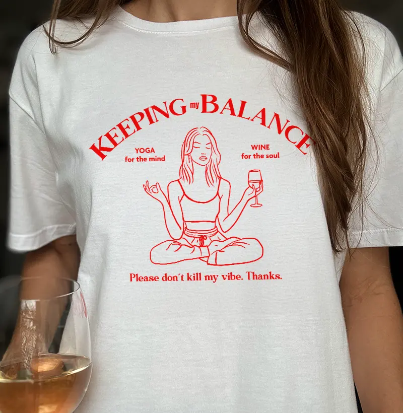 Keeping my Balance - Yoga & Wine