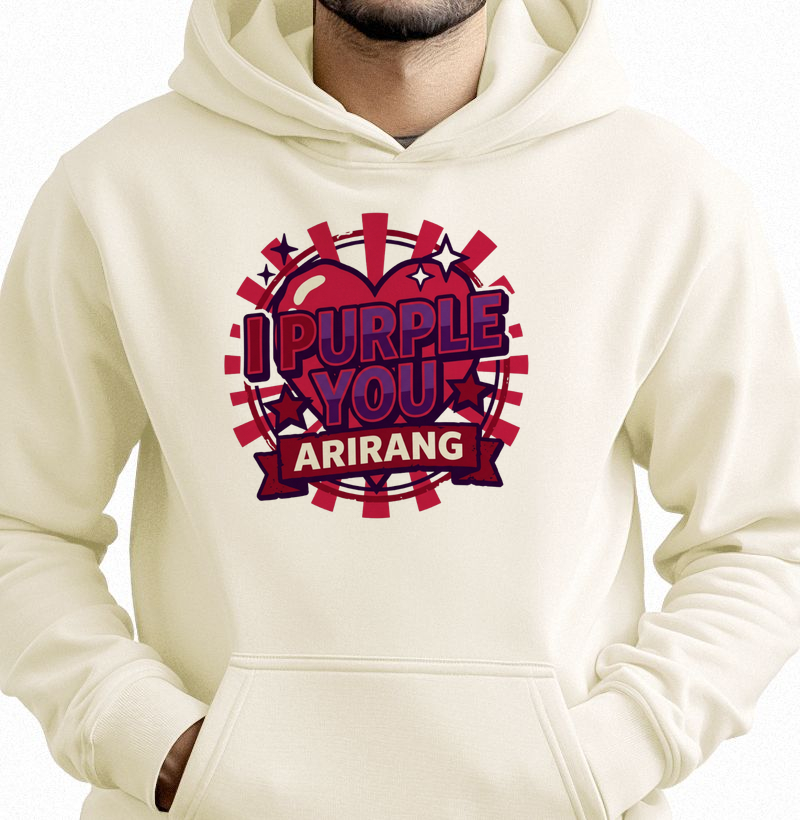 I Purple You Hoodie Moletom - BTS