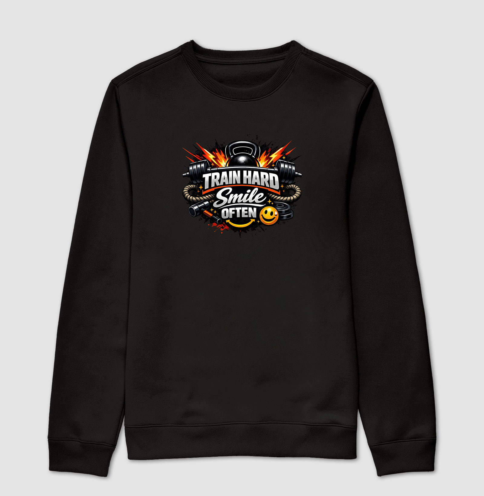 Camiseta CrossFit Train Hard