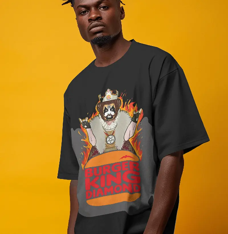 Camiseta És Burguer King Diamond