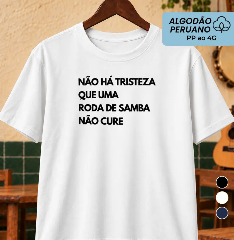 Não há tristeza que uma roda de samba não cure