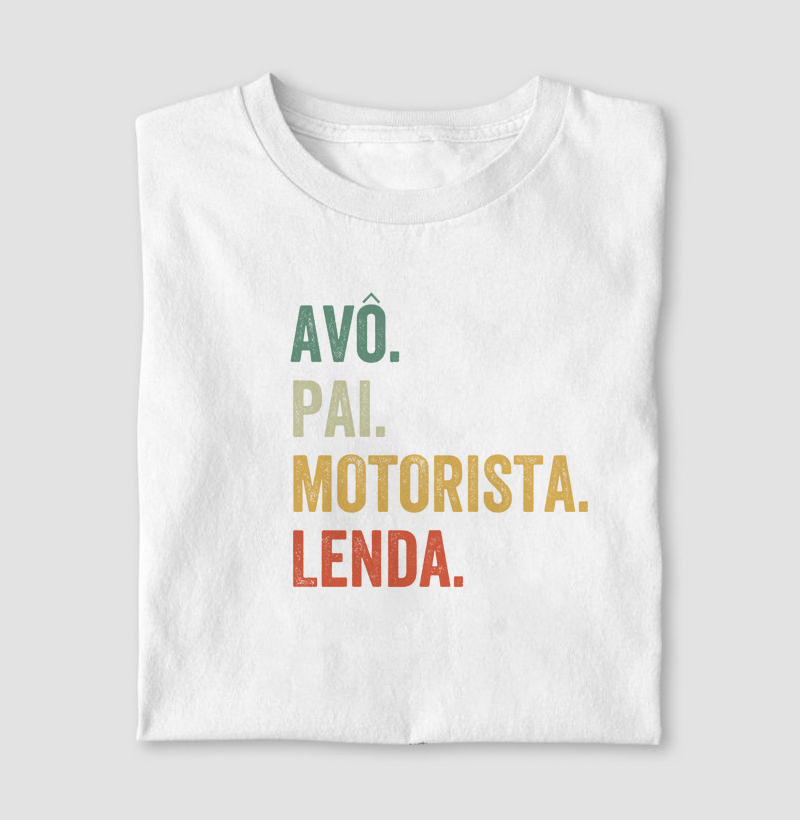 Avô. Pai. Motorista. Lenda