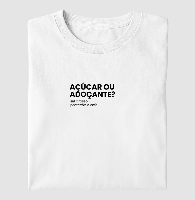 Açúcar ou adoçante