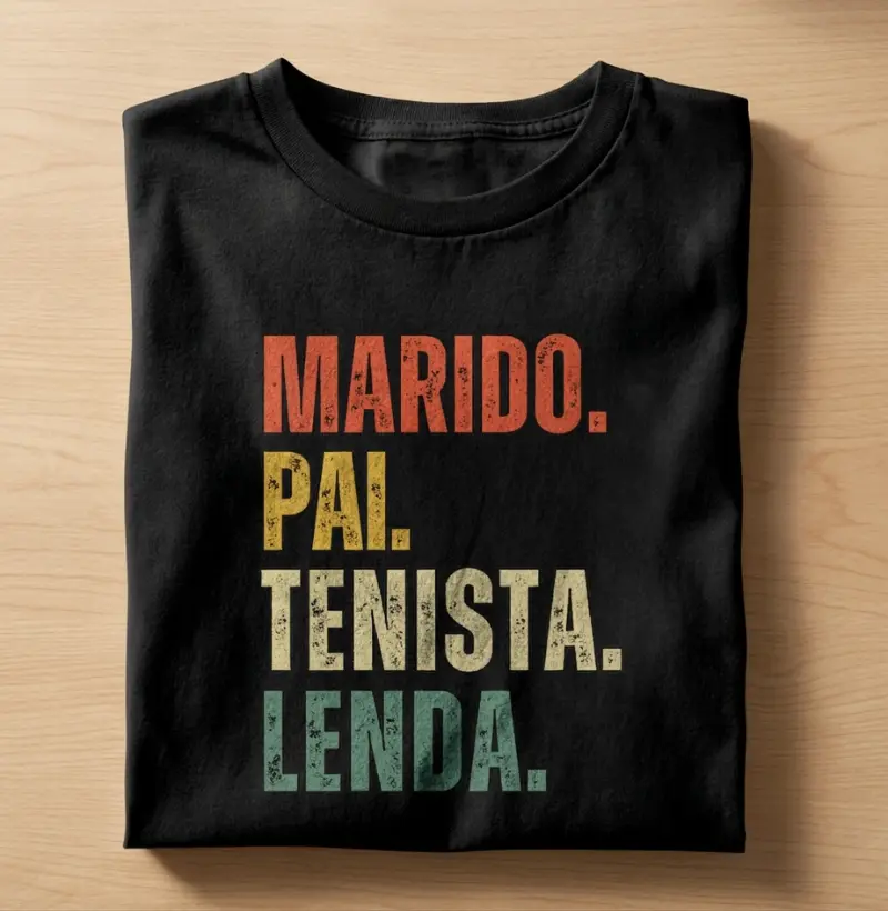 MARIDO. PAI. TENISTA. LENDA.