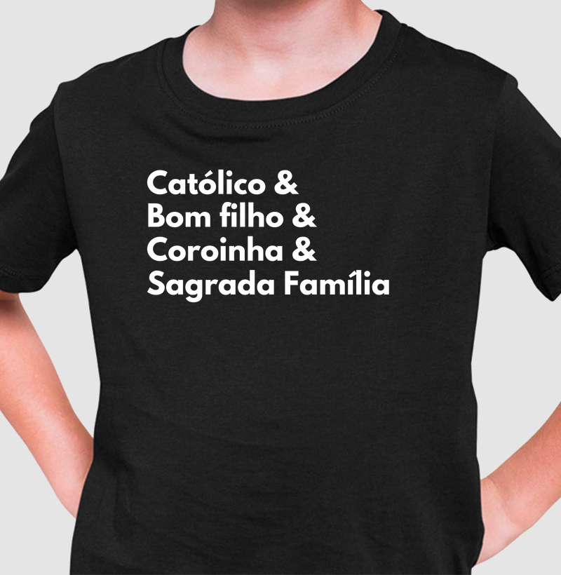 Católico & Bom filho & Coroinha & Sagrada Família