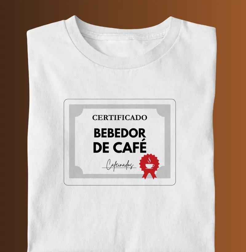 Certificado bebedor de café