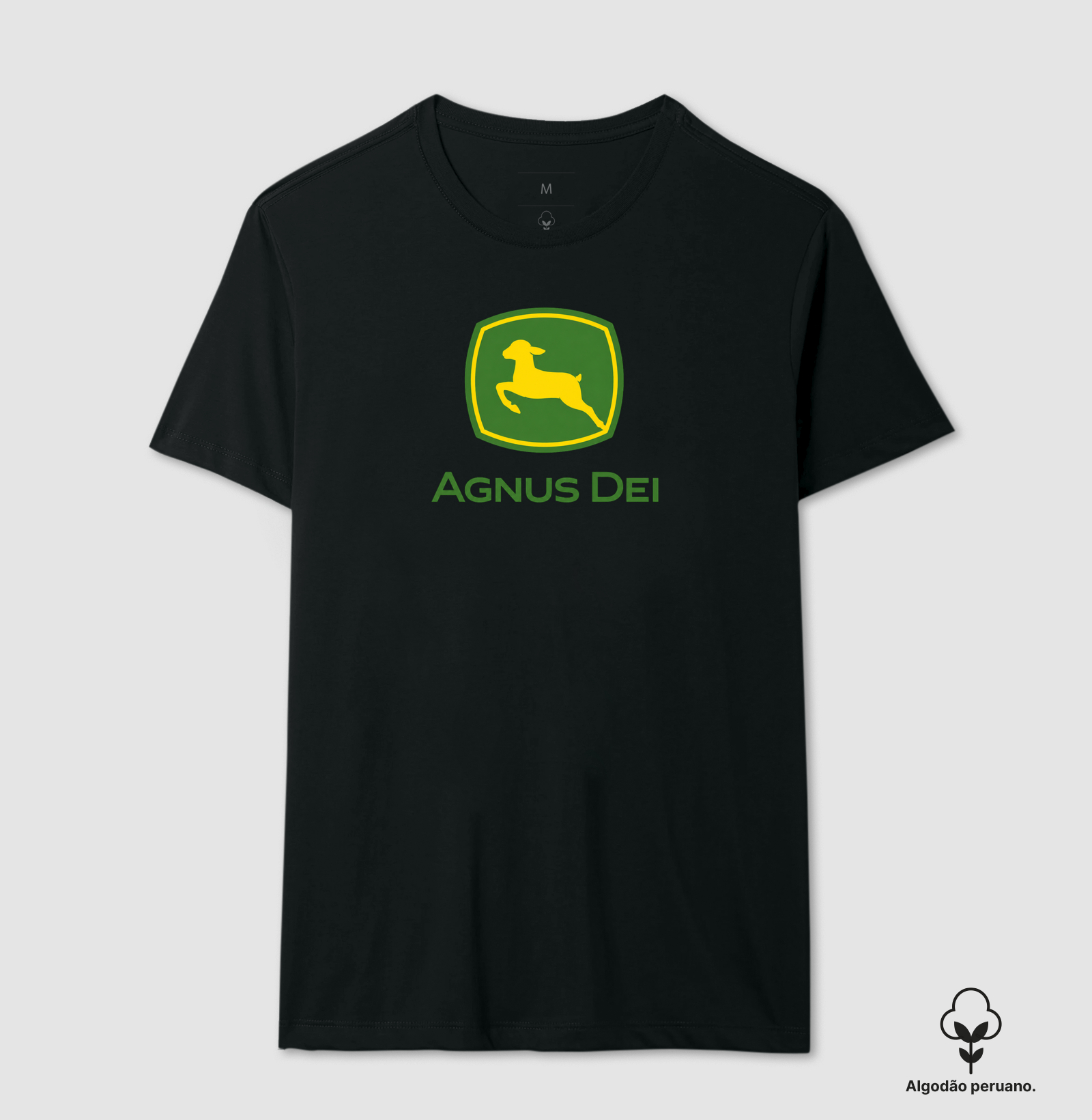 AGNUS DEI - Camiseta Algodão Peruano