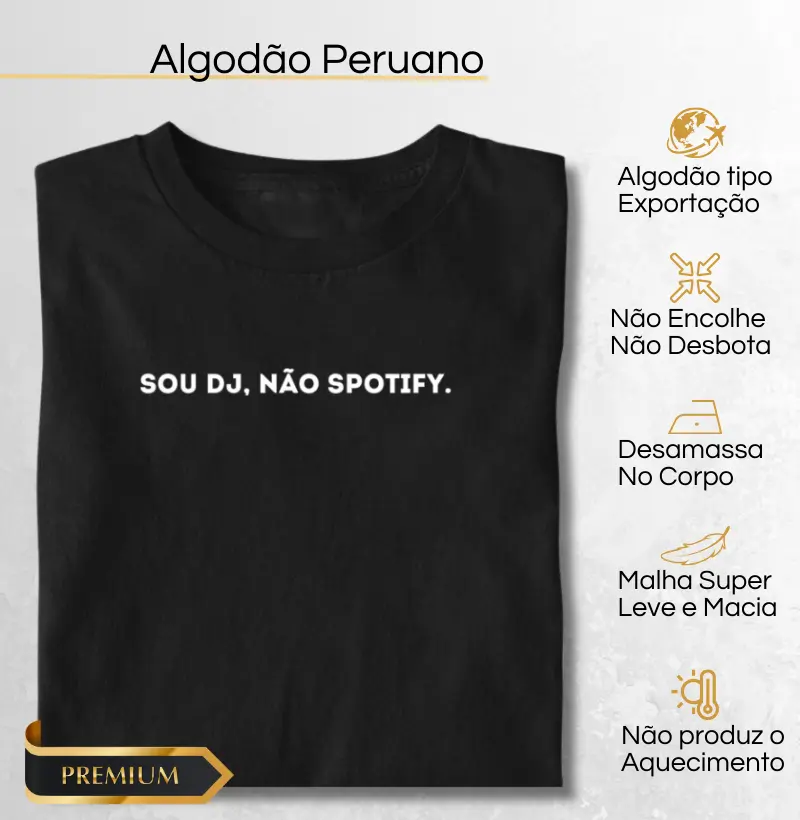 Sou Dj, não Spotify