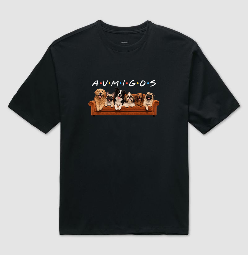 A.U.M.I.G.O.S - Camiseta Oversized
