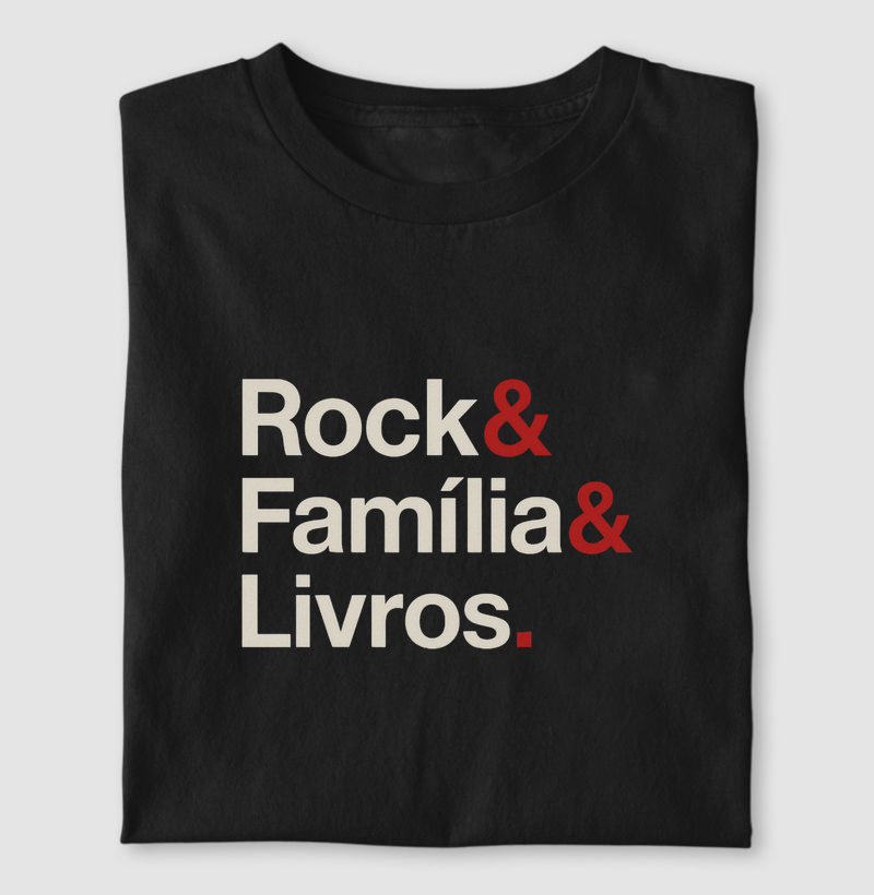 Rock & Família & Livros.