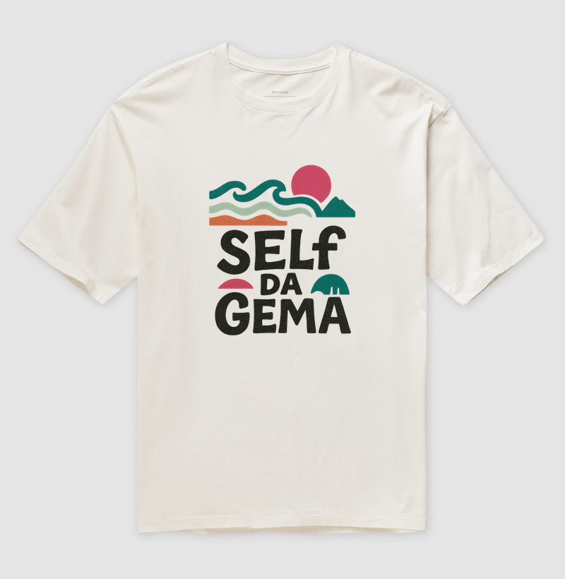 SELF DA GEMA - Camiseta Oversized