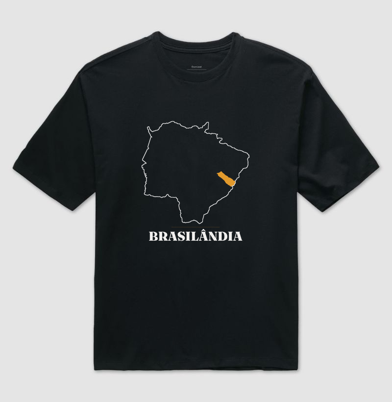 Brasilândia | Traço MS - Camiseta Oversized