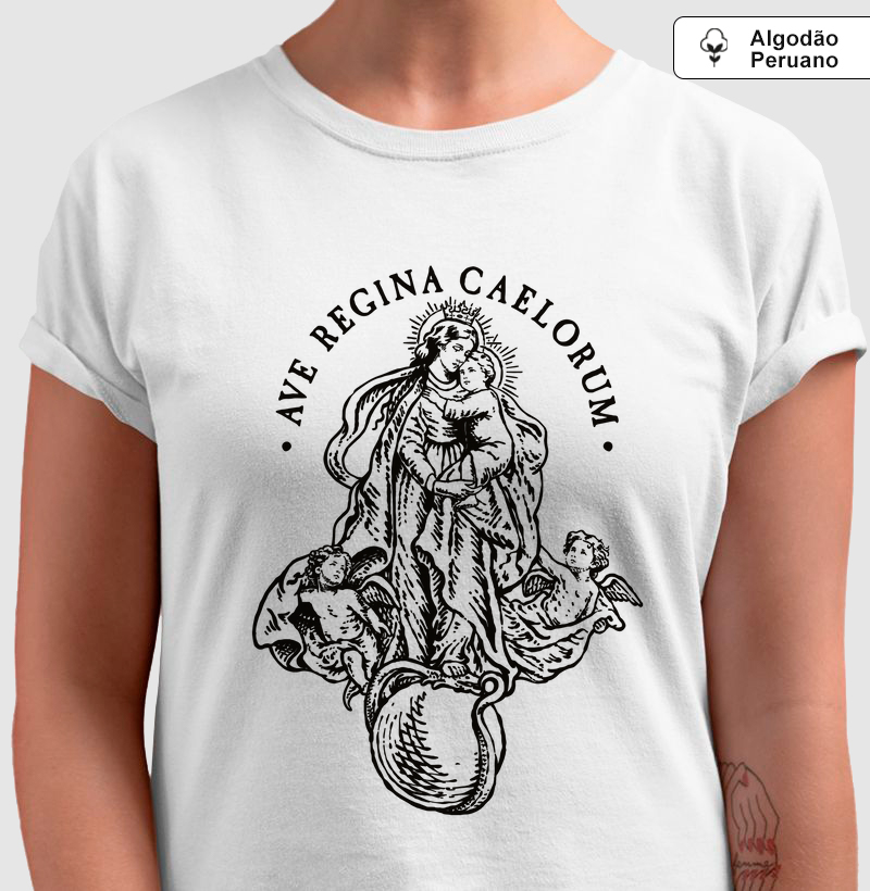Ave Regina Caelorum - Algodão Peruano