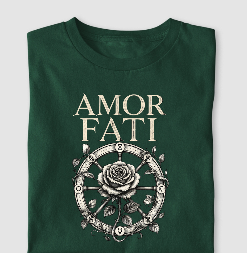 Amor Fati — O Leme do Destino - Camiseta