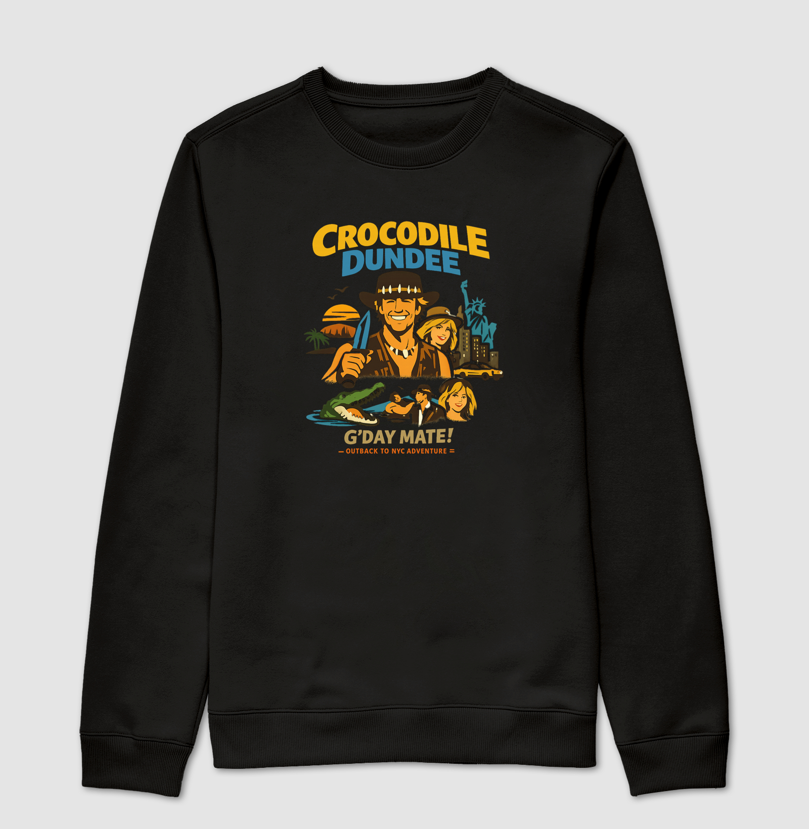 Camiseta Crocodilo Dundee Day Mate