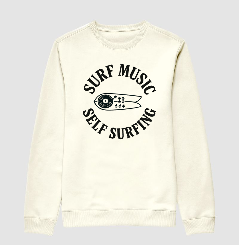SURF MUSIC - Suéter Moletom