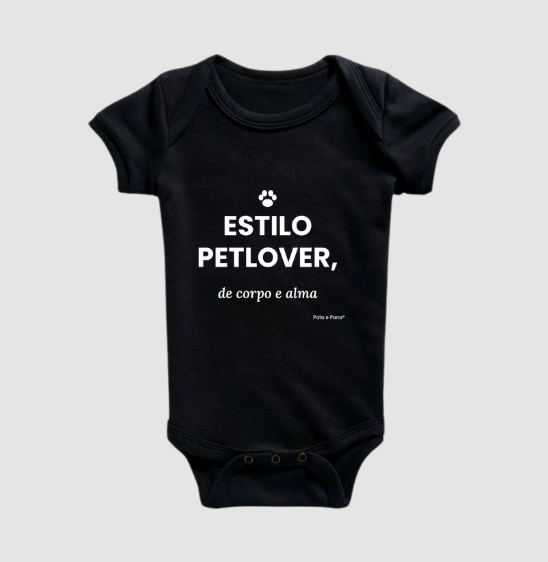 CAMISETA PETLOVER - Body Infantil