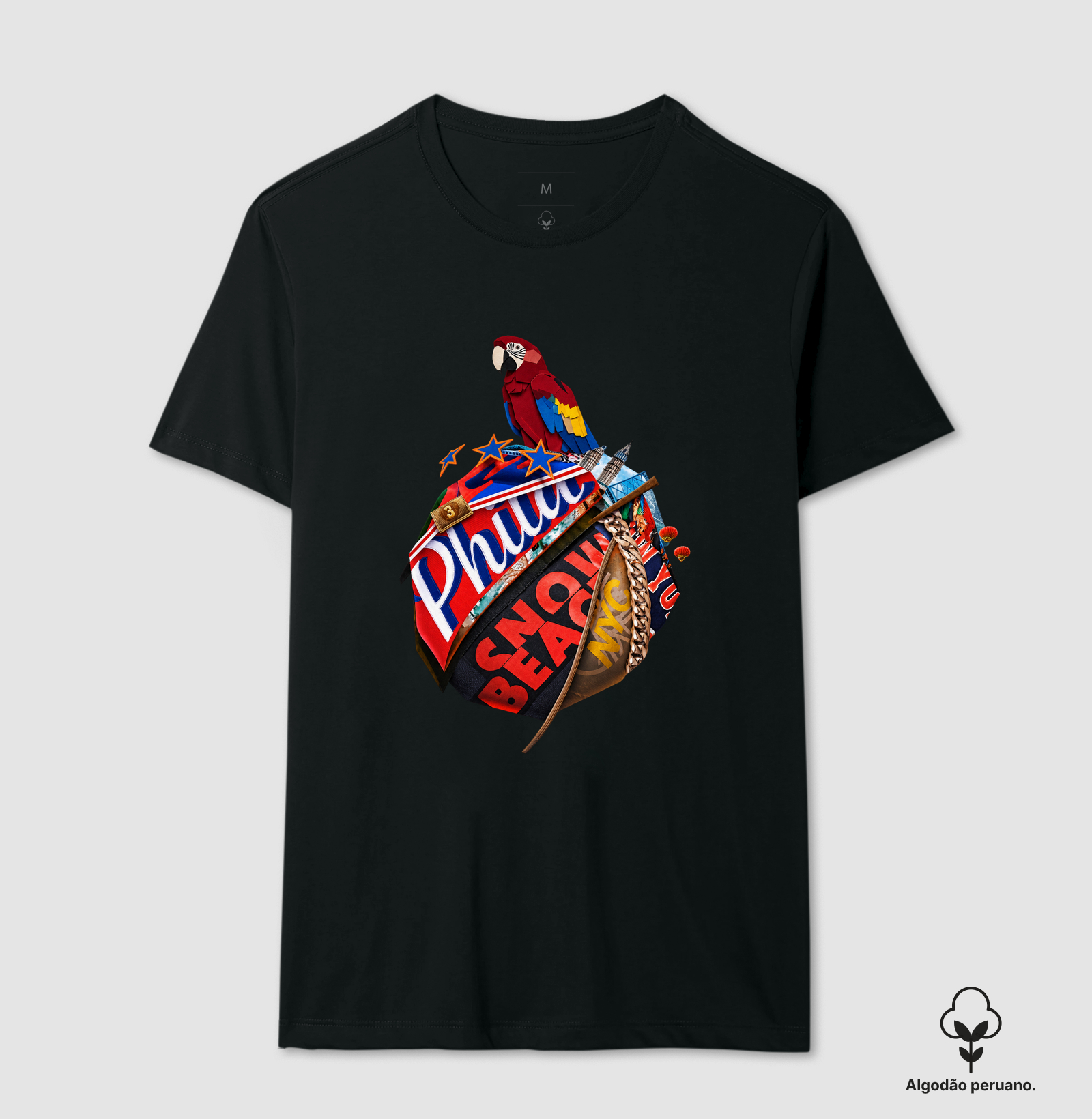 Camiseta de Basquete Philly Remix - ADQ - Camiseta Algodão Peruano