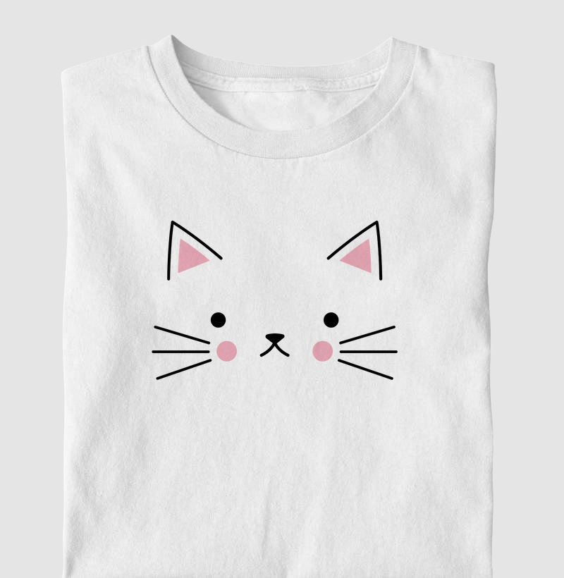 Rosto Felino - Minimalismo e Fofura