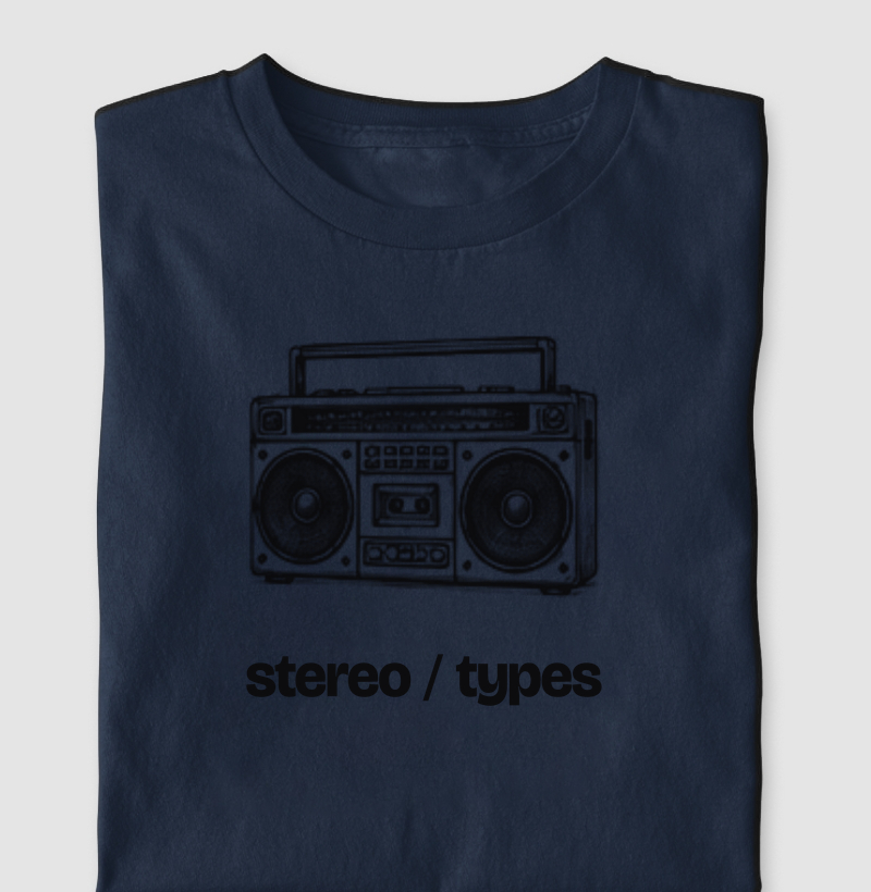 Boombox · Ilustrado · STEREO TYPES