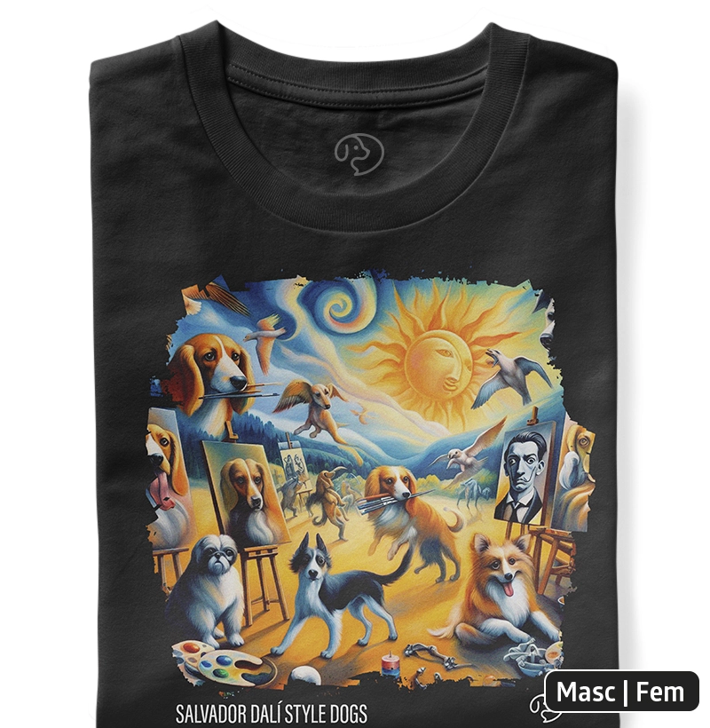 AUrte - Salvador Dalí Style Dogs