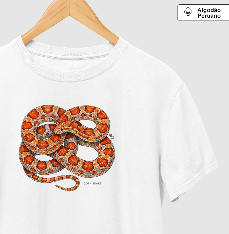 Répteis - Corn Snake - Algodão Peruano