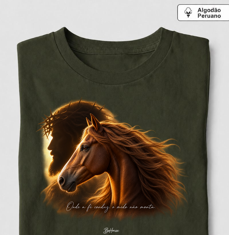 Fé PREMIUM  - Camiseta Algodão Peruano