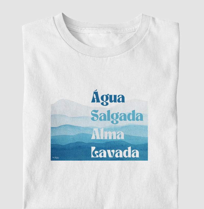 Água salgada, alma lavada - ondas