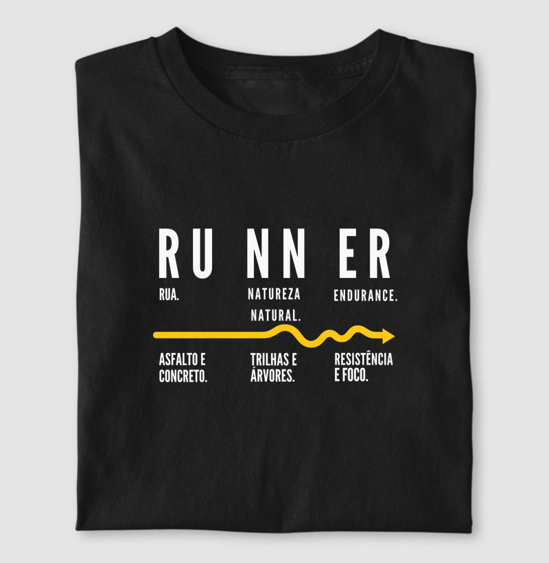 Camiseta RUNNER – TRENO | Feita Para Quem Está em Movimento