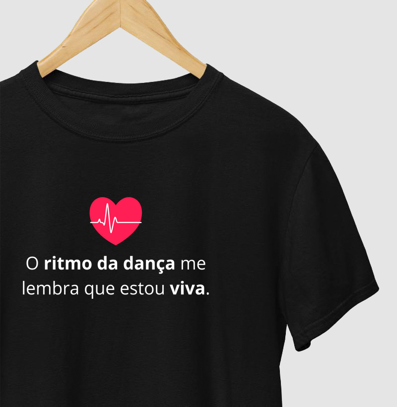 O ritmo da dança me lembra que estou viva