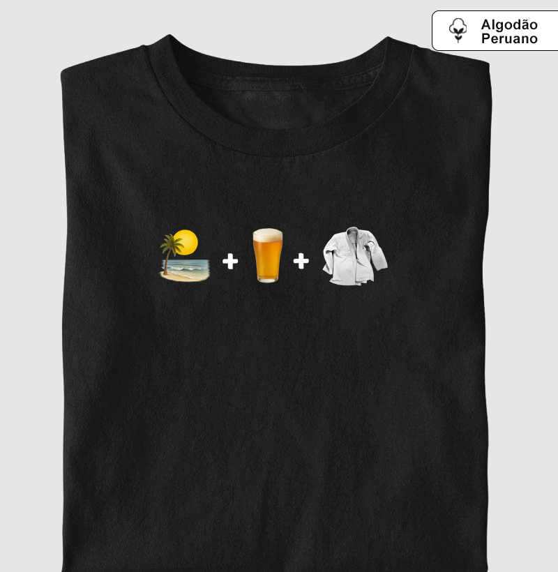 Praia, cerveja e jiu-jitsu
