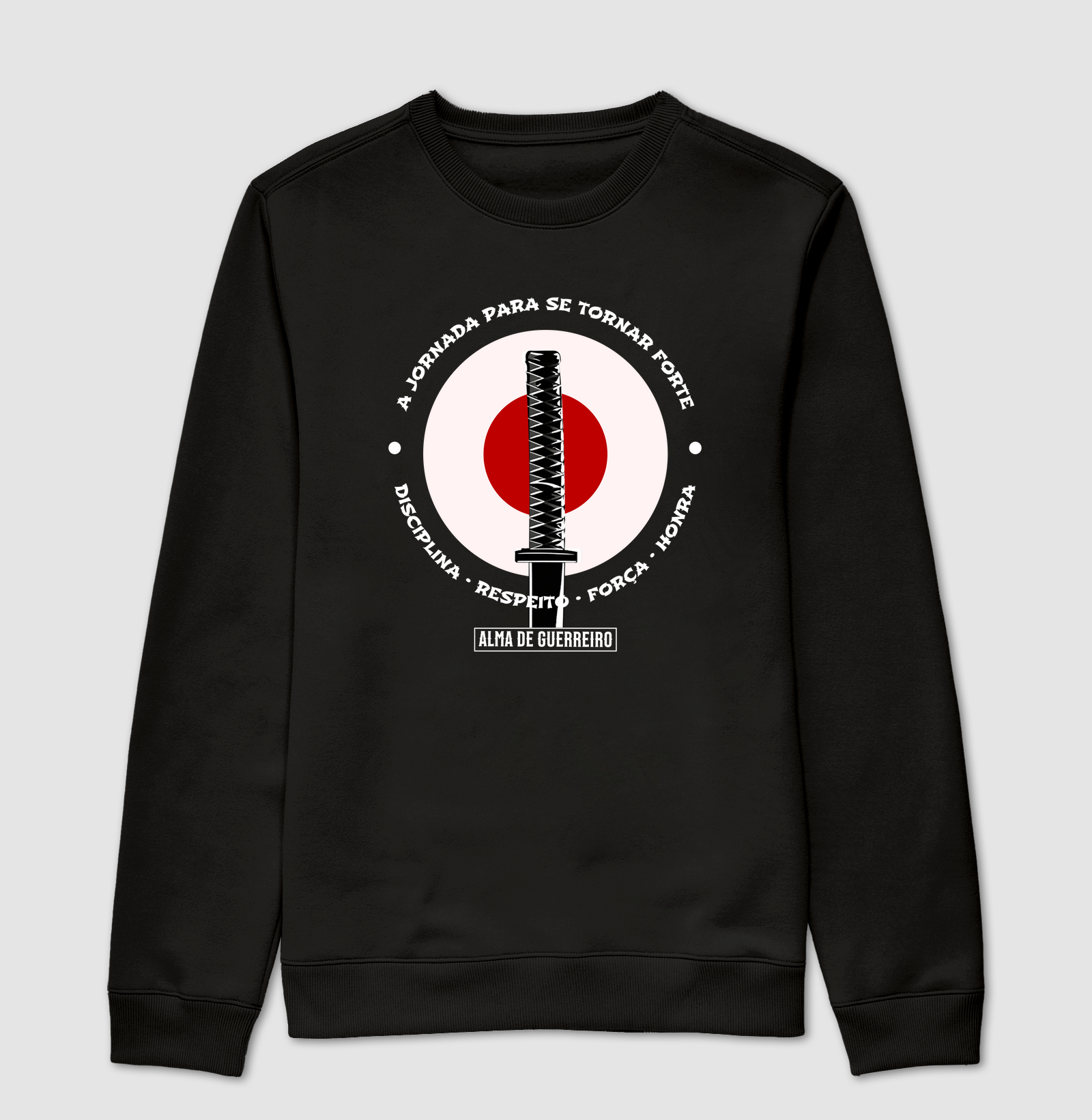 Moletom Alma de Guerreiro Samurai Katana