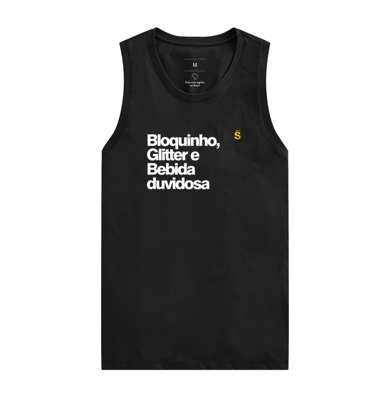 Bloquinho e Glitter e Bebida duvidosa