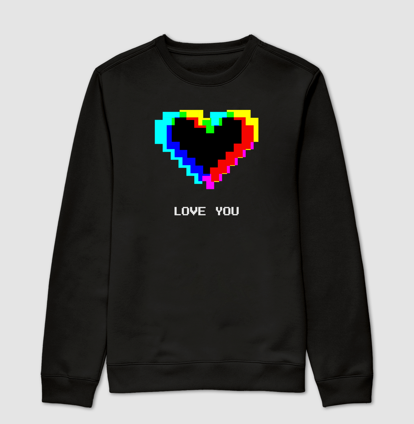 LOVE YOU – PIXEL HEART