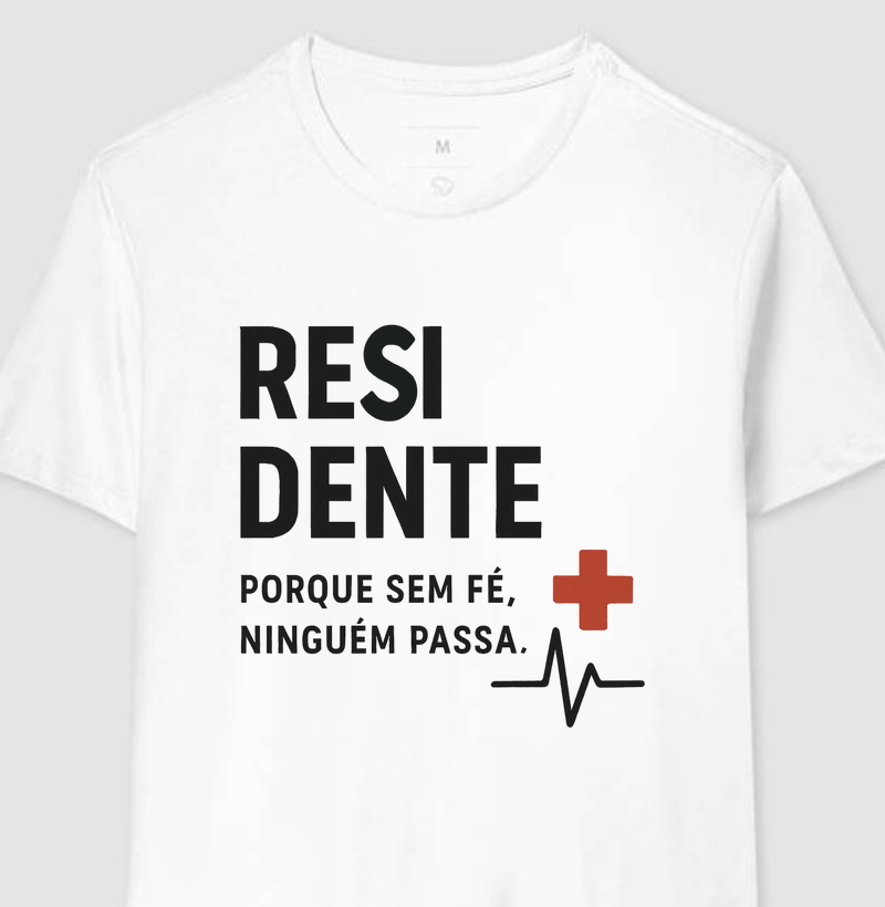 Residente porque sem Fé, ninguém passa