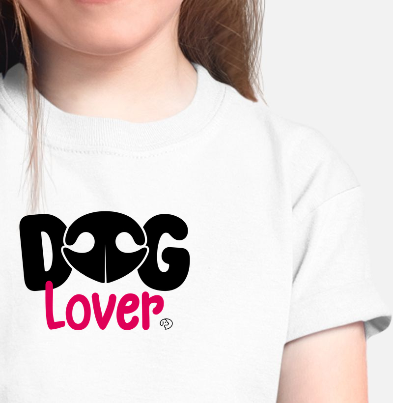 Dog Lover Fuça - Camiseta Infantil