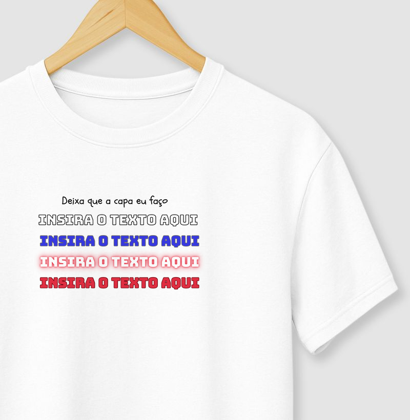 Deixa que a capa eu faço - Insira o texto aqui