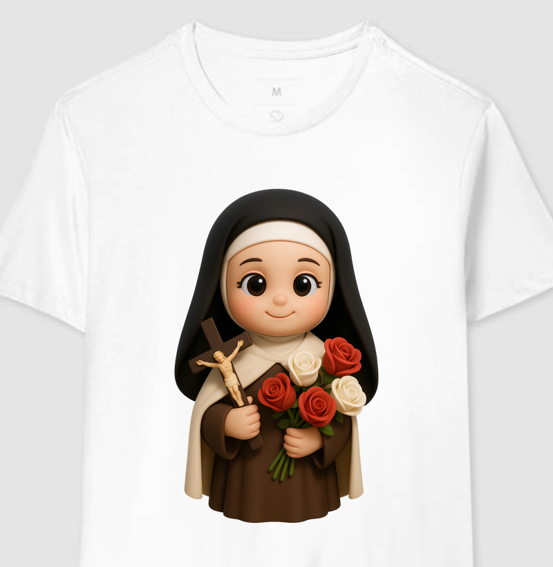 Santa Teresinha do menino Jesus 3D