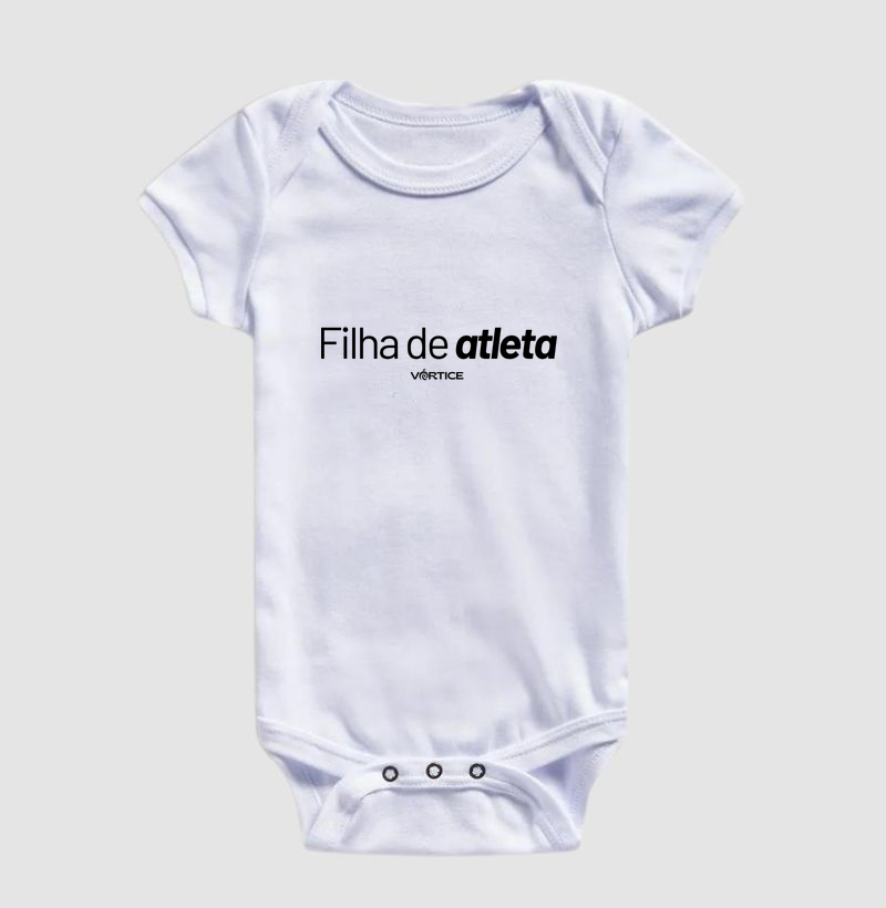 Body bebê - Filha de atleta
