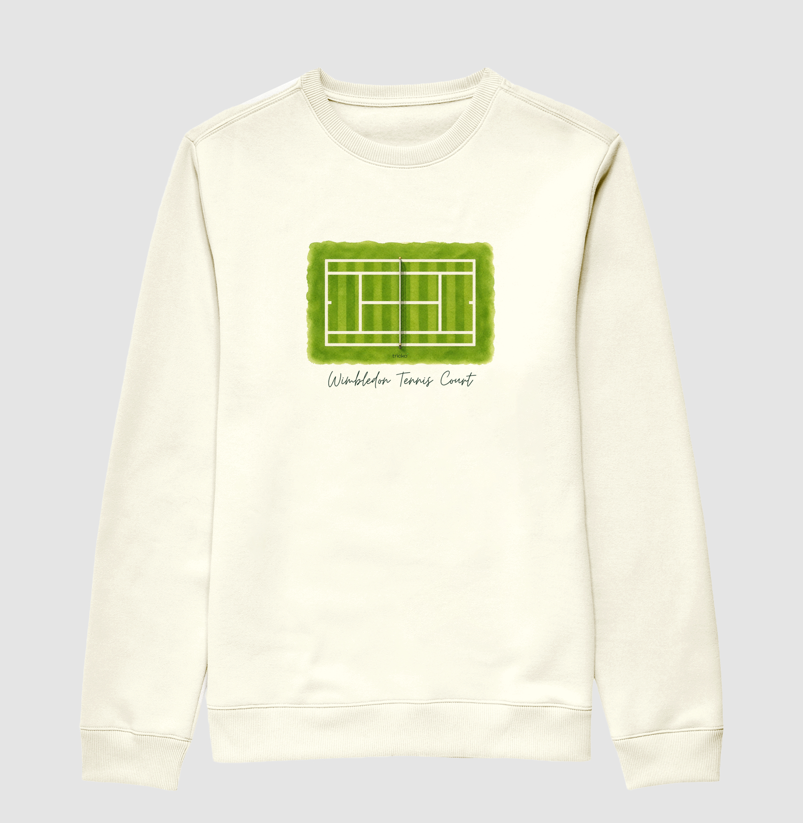 Wimbledon Tennis Court Moletom Suéter
