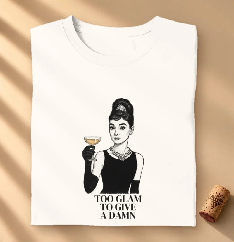 Camiseta Vinho - Bonequinha de Luxo