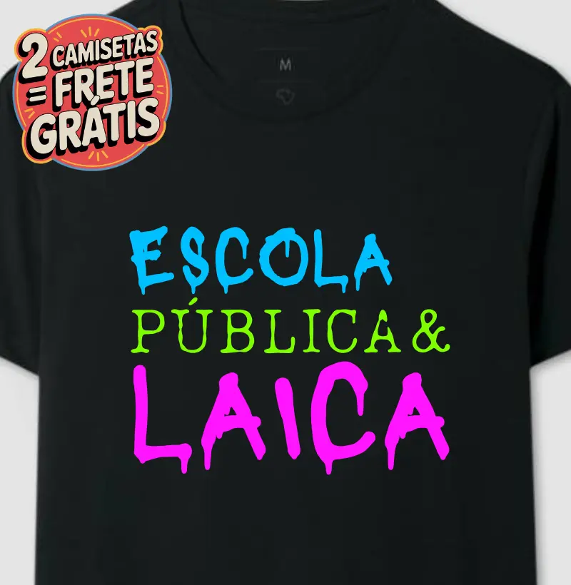 Camiseta Escola Pública Laica