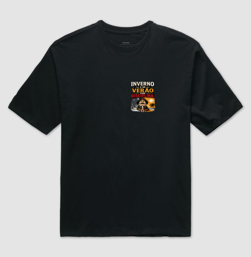 Verão com Disciplina - Camiseta Oversized
