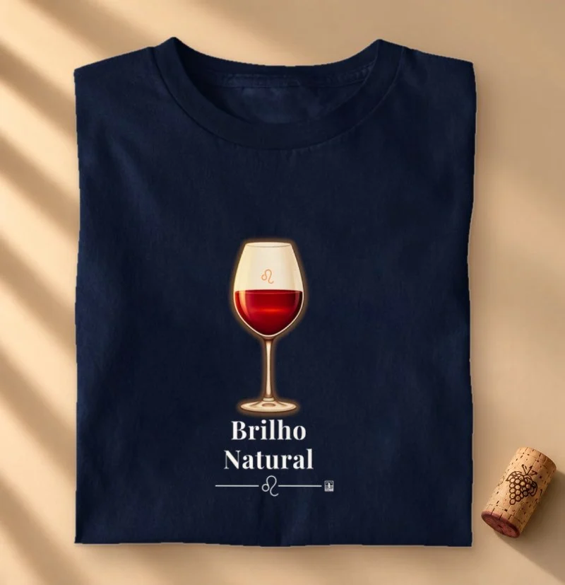 Camiseta Leão - Brilho Natural