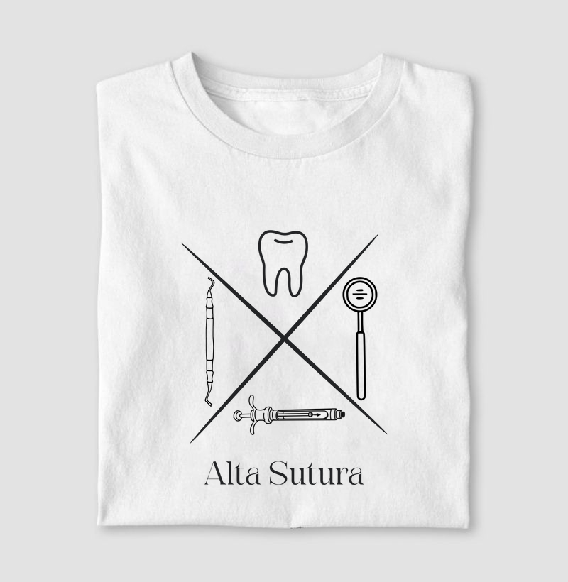 Camiseta Unissex 100% Algodão - Periodontia