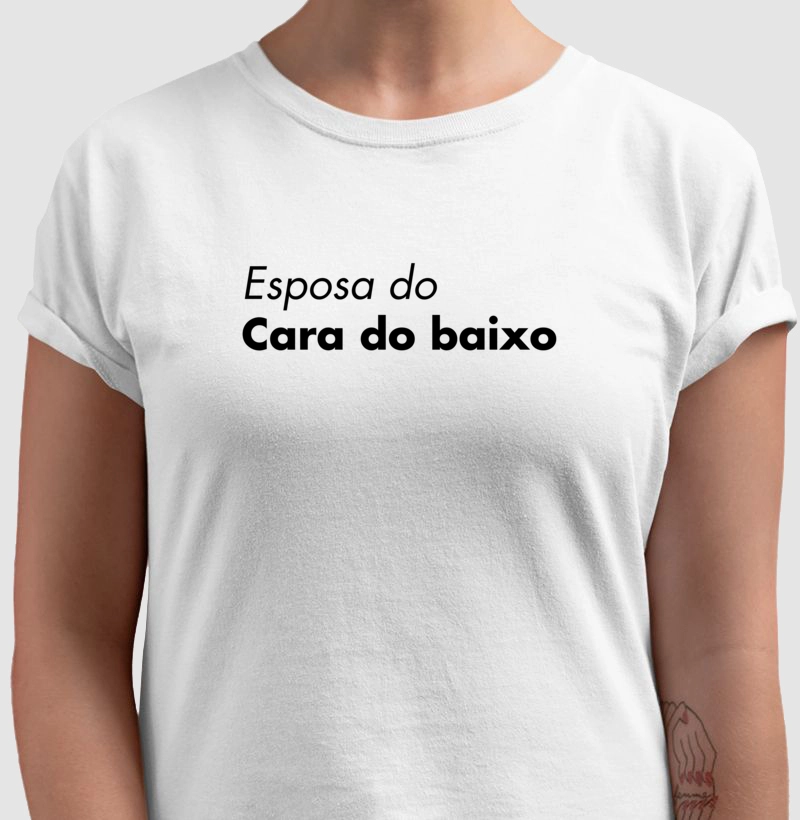 Esposa do cara do baixo
