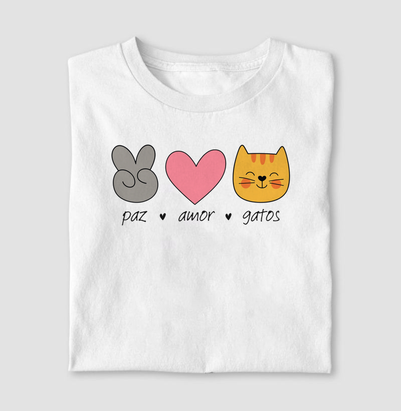 Paz, amor e gatos