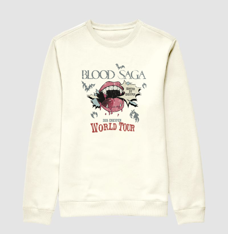 Blood Saga - Suéter Off White