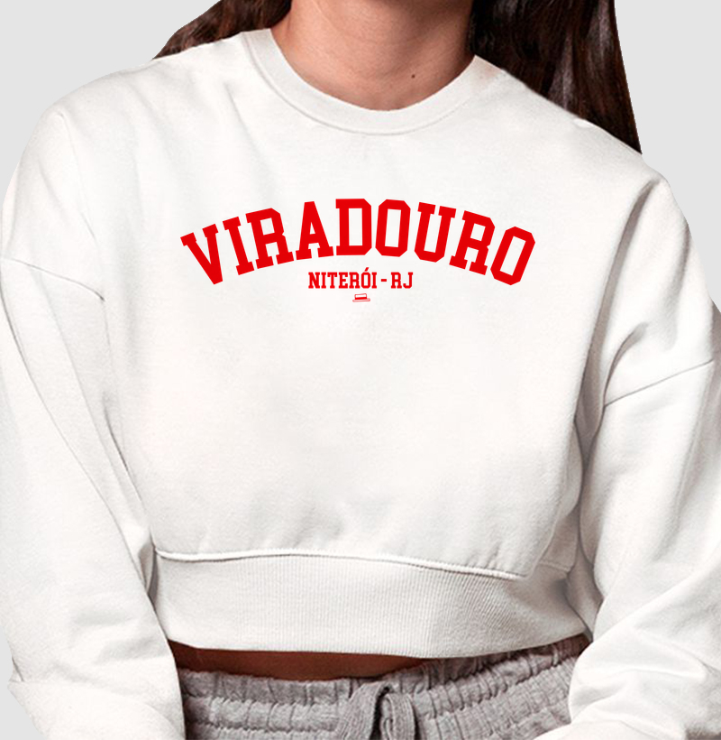 Viradouro - Cropped Moletom