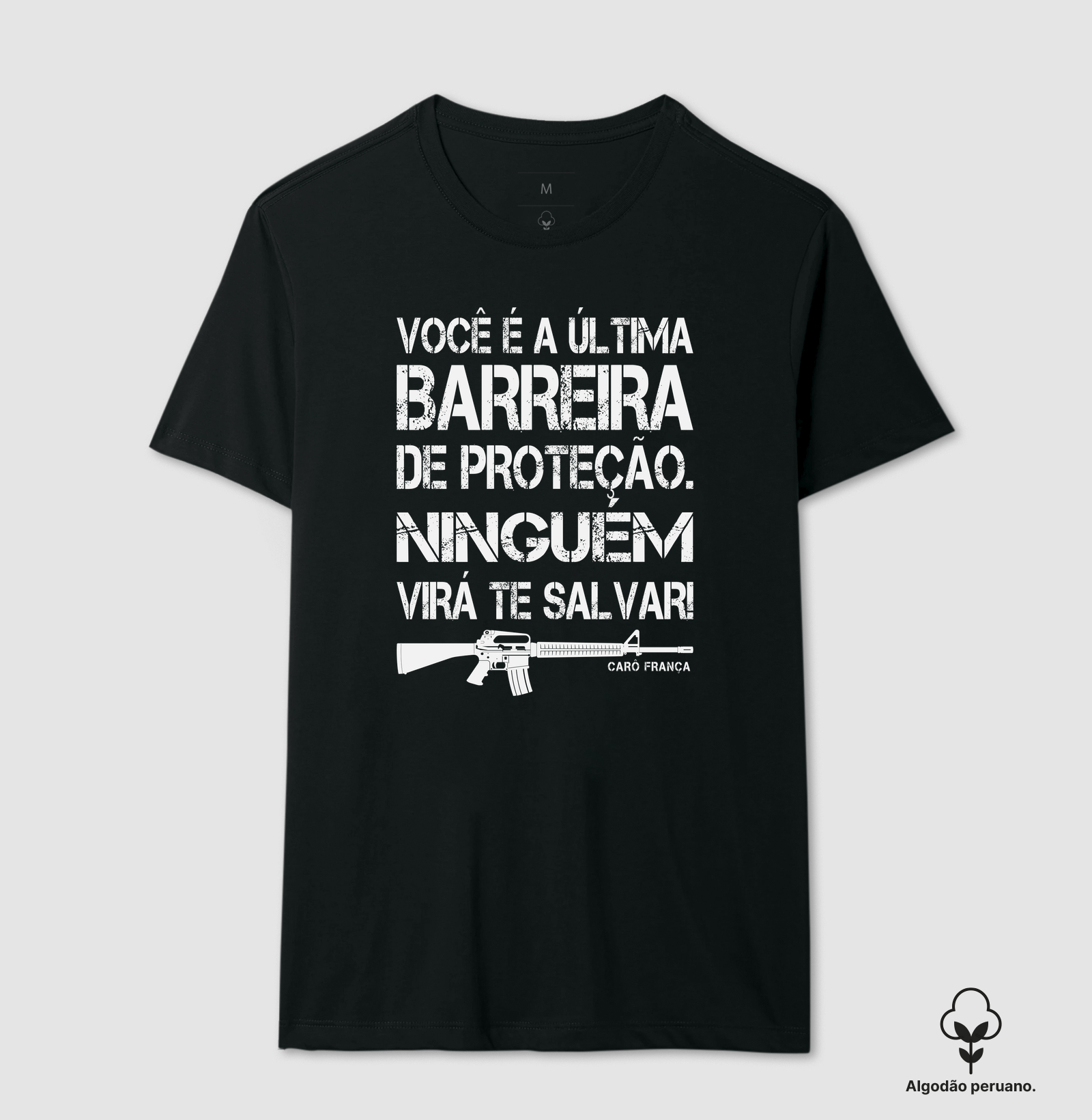 Você é a última barreira Carô França